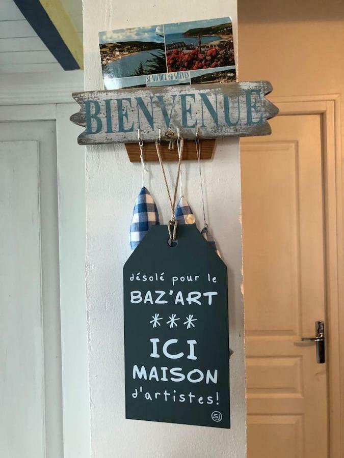 Maison De Pecheurs Saint-Michel-en-Grève Екстериор снимка